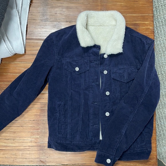 Brandy Melville Jackets & Blazers - John Galt Wool lined Corduroy Jacket